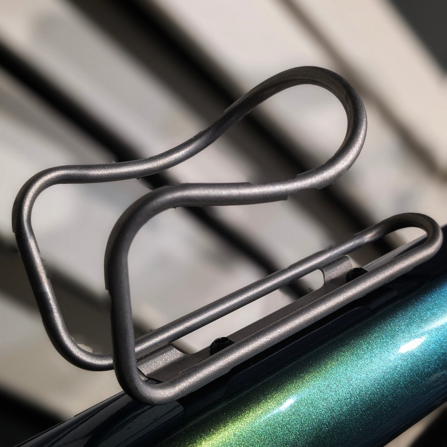 Portaborraccia in lega di titanio - Ttanium bottle cage