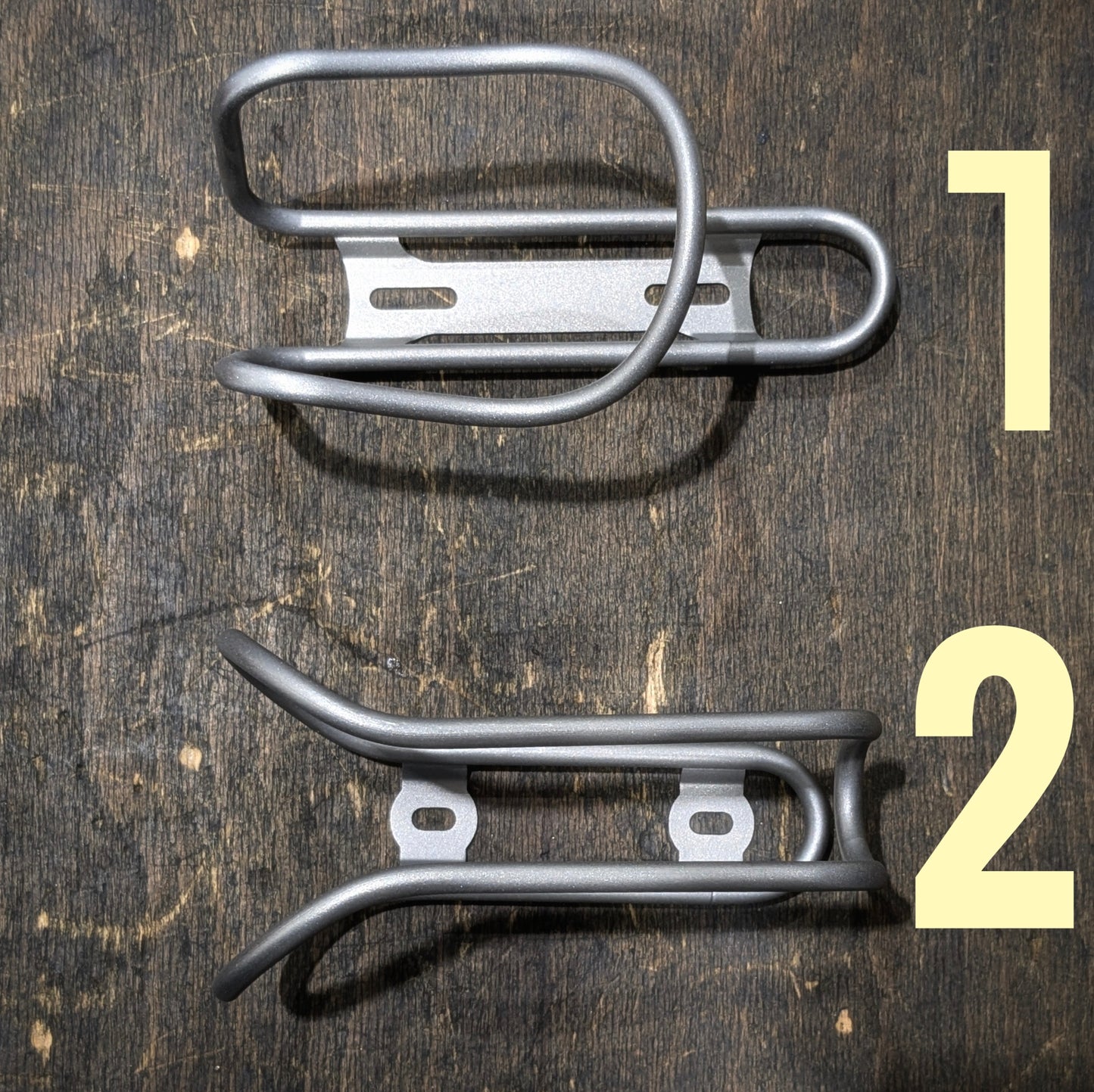 Portaborraccia in lega di titanio - Ttanium bottle cage