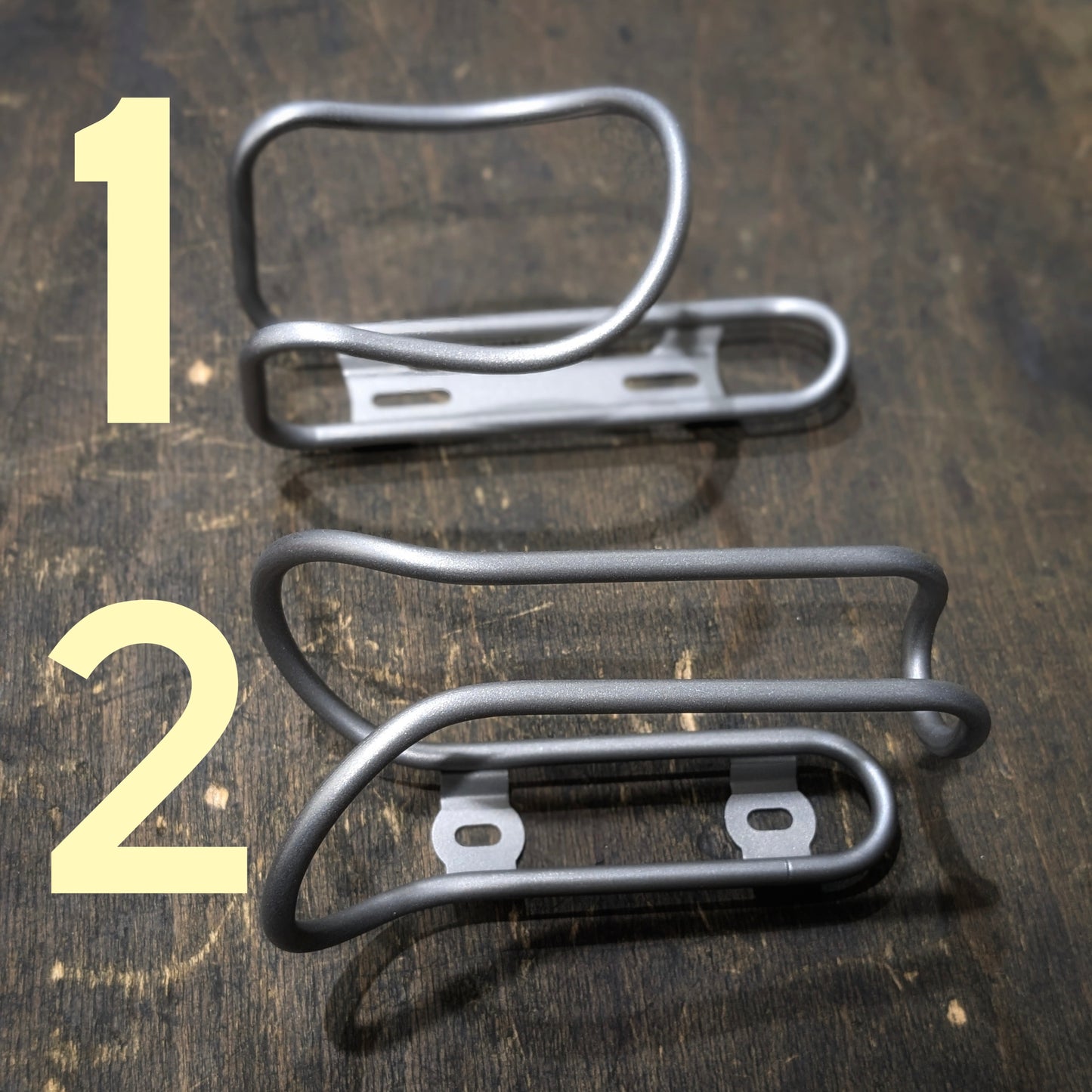 Portaborraccia in lega di titanio - Ttanium bottle cage