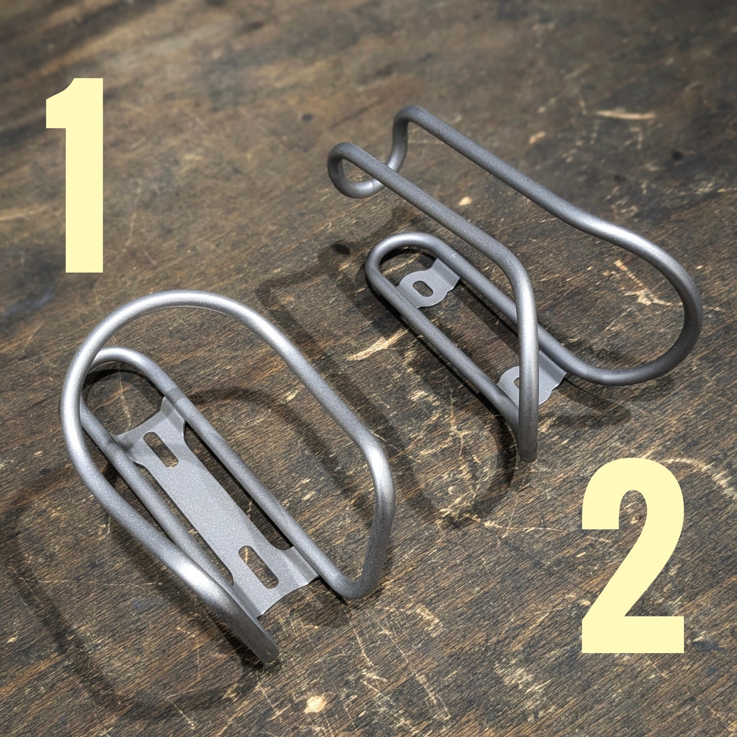Portaborraccia in lega di titanio - Ttanium bottle cage